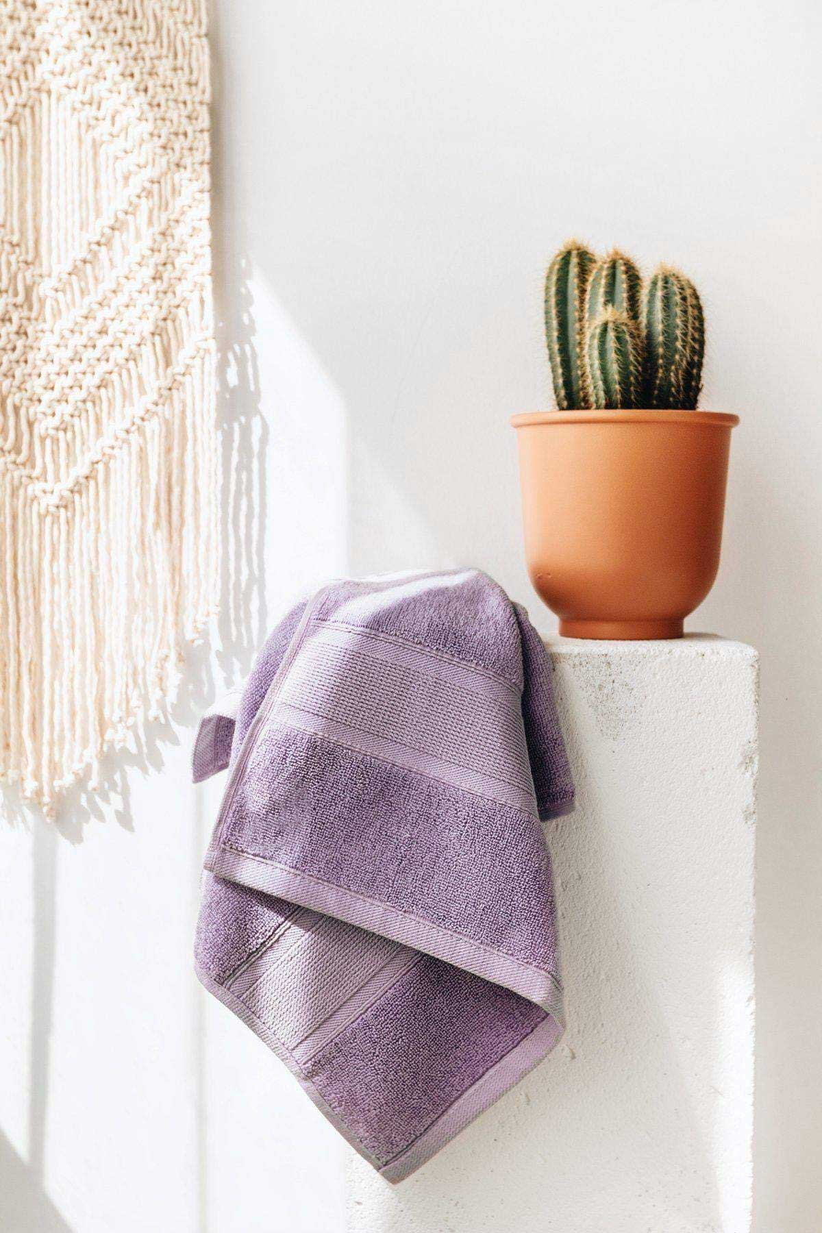 Premium Turkish Cotton Lavender Towel