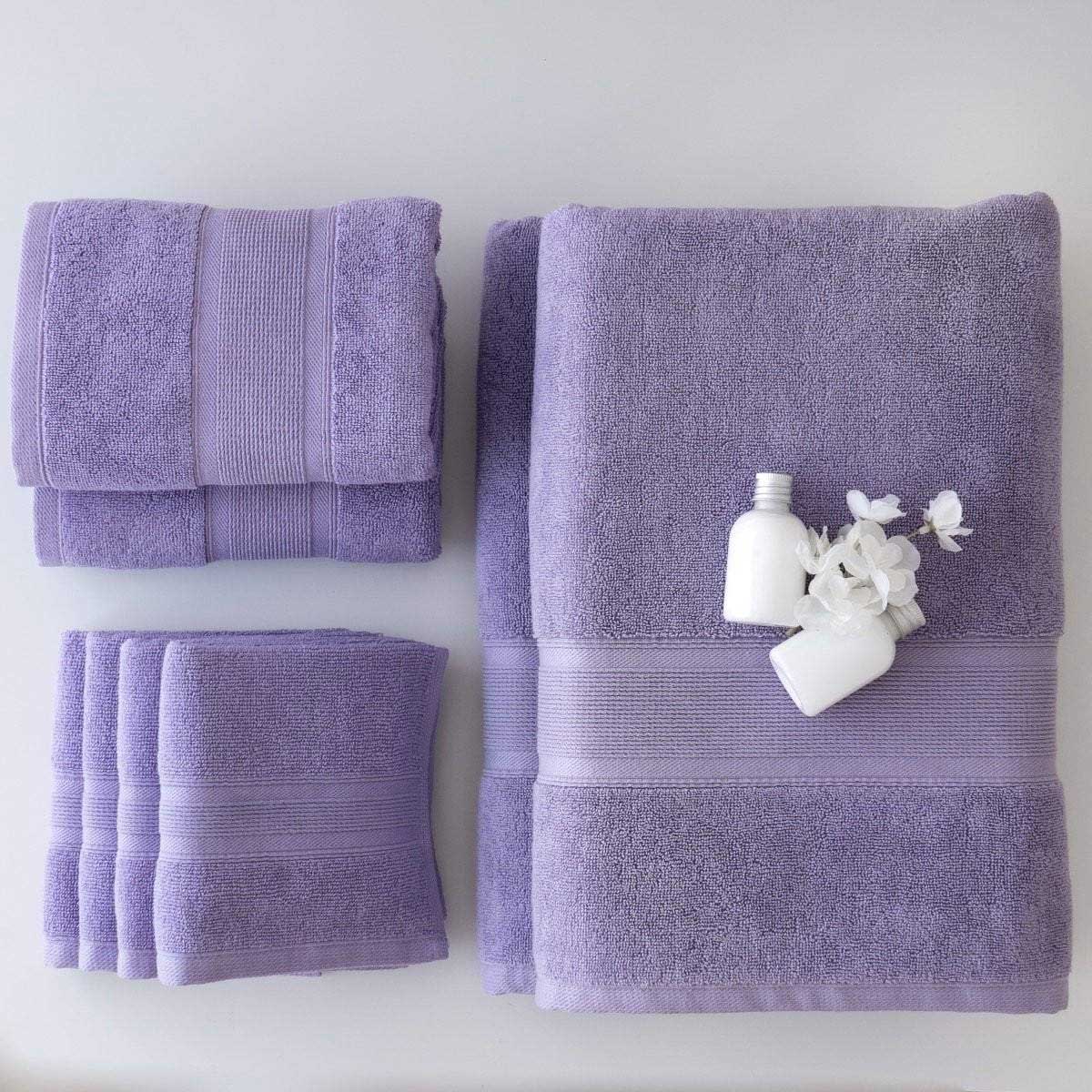 How Does Lavender Towels Add Instant Relaxation To Bathroom Designs 